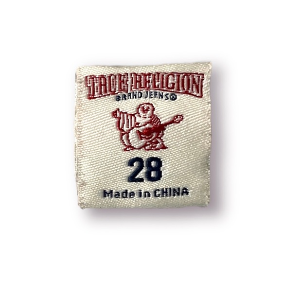 True Religion Men's Jeans Size 28 Light Blue Wash - Picture 6 of 6